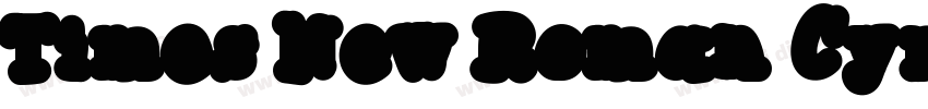 Times New Roman Cyr字体转换